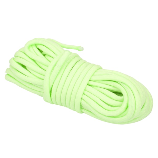 10M 9 Kärnor Camping Rep Parachute Lanyard Luminous Paracord för Utomhus VandringFluorescerande Färg