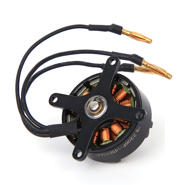 2206 Metall Svart 1450KV 20A Adapter ESC RC Borstlös Motor för Radiolink A560 Fast Vingbyte Svart