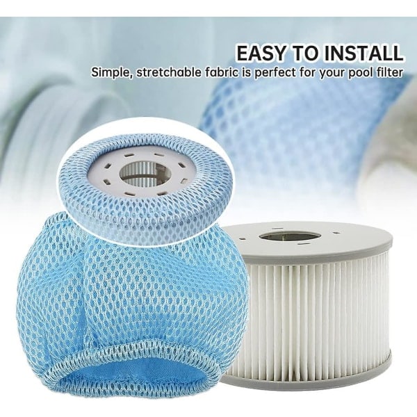 2-pack Pool Filter Mesh för MSpa Spa Pool Filter Screen