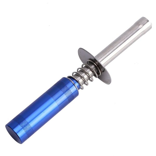 Glow Plug Igniter Aluminum Alloy 1/10 RC Accessory Fit for HSP 80103 Oil TrucksDark Blue