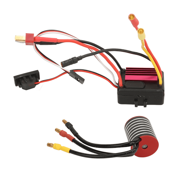 2430 Borstlös motor 35A Borstlös ESC Noggrann Borstlös motor ESC Set för Traxxas 1/16 1/18 RC Bil 5800KV