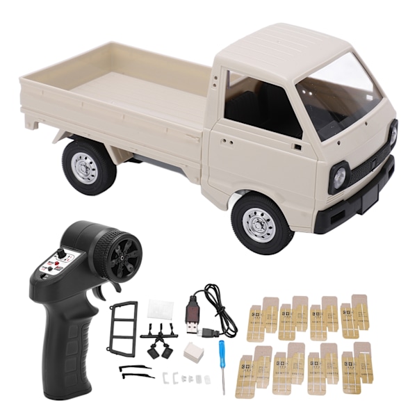 Mini Truck Lifelike 1/16 D12Mini 2.4G Wireless Remote Control C Small Truck Toy with Carton