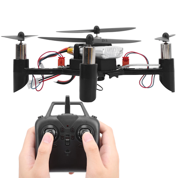 DIY Montering Fjernstyrt Drone Kit Mini Quadcopter Plast Metall Fly Modell Lærelek