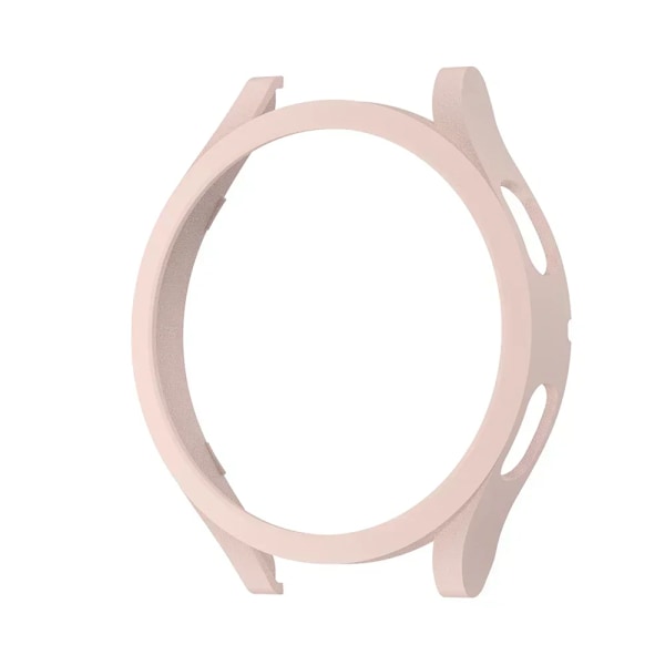 2 st Klockskydd för Samsung Galaxy Watch 4 40mm 44mm 42mm 46mm 45mm, PC Matt Fodral Allround Skyddande Stötfångarskal för Watch5/5Pro Pink Galaxy Watch 4 40mm