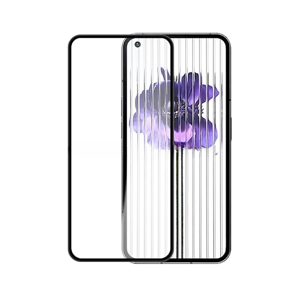 För Nothing phone 2 1 Phone2 Phone1 Skärmskydd Svart Kant Härdat Glas Skyddsfilm Framsida Nothing phone 1 1 Piece