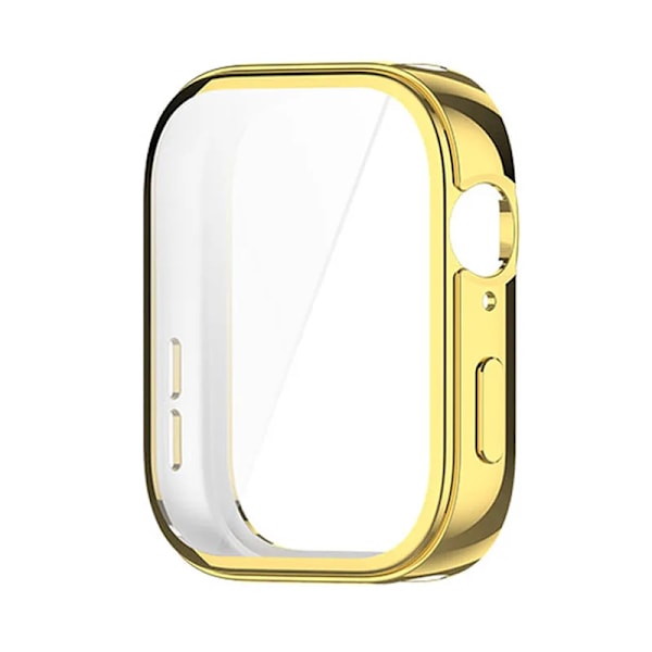 TPU-skal för Huawei Watch Fit 3, fulltäckande skal, skärmskydd för Huawei Fit3, mjukt stötfångarskydd, tillbehör Gold For Huawei Fit 3