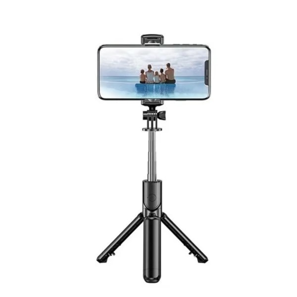 Trådlöst Selfie Stick Stativ Bluetooth Fjärrkontroll Utdragbart Stativ för iPhone Mobiltelefon Tiktok Livestreaming Normal version