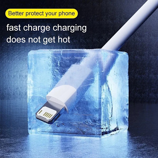 1-5 st PD 40W Snabbladdningskabel för Apple iPhone 14 11 13 12 Pro Max Plus XS XR Telefon USB Datakabel Laddare Kabel Tillbehör 5PCS 1m