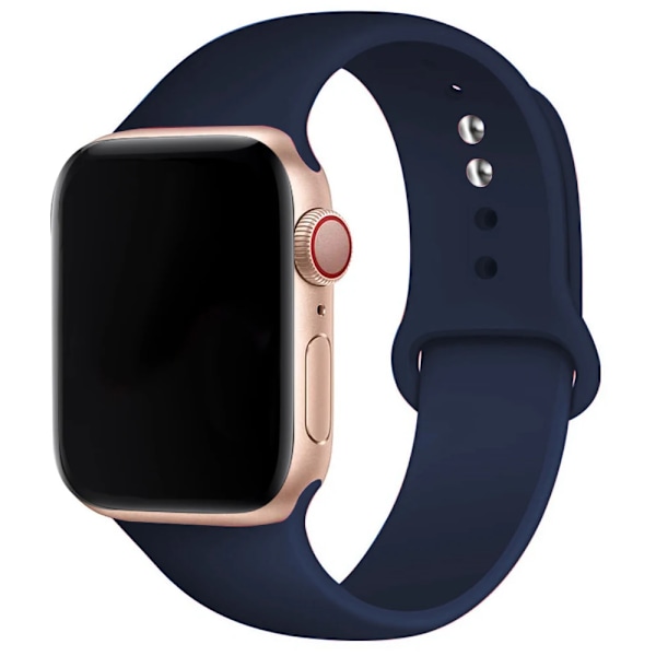 Silikonarmband för Apple Watch-remmar 49mm 40mm 44 mm 45mm 46mm 42mm 41mm 38mm sportarmband iWatch serie 10 9 8 3 SE ultra 2 35 bright pink 38 40 41 S10-42mm ML