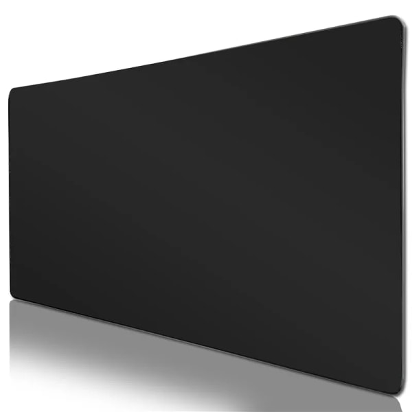 Extra stor spelmusmatta för datorspelare Laptop Notebook Medium Litet tangentbord Halkfri matta Musmatta Gummi Bordsmatta Black Mouse Pad 40x90cm