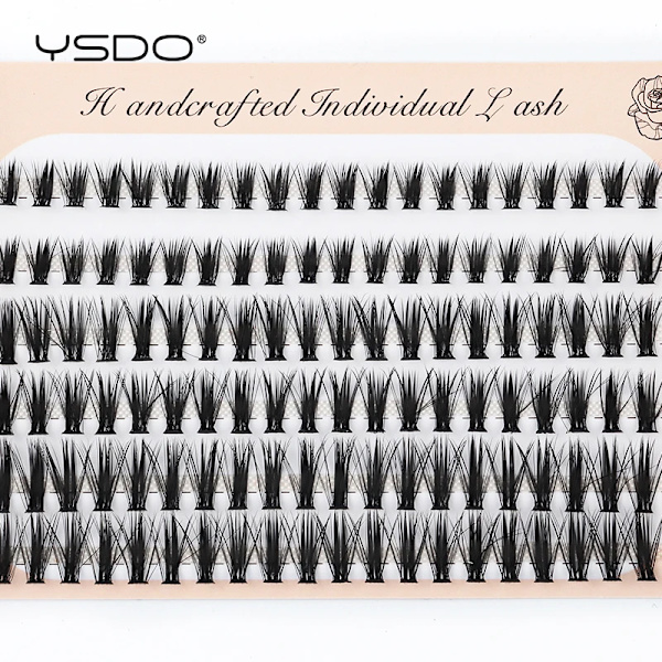 10/20/30D Individuella Ögonfransar Fluffig Naturliga Ögonfransar Bundler Dramatiska Lashes Förlängning Mjuk 3D Falska Ögonfransar Make Eup Cils 30D C