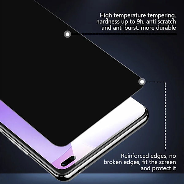 1-4 st Sekretess Skärmskydd för Xiaomi Redmi Note 12 11 10 13 Pro 11S 9 8 7 Plus 5G 10S 9S Anti-spion Glas för Redmi 10C 9A 9 Redmi Note 10 4pcs