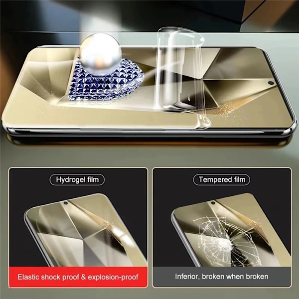 3 st Hydrogel Film för Samsung Galaxy M12 M13 M14 M21 M31S M51 M32 M42 M62 M33 M52 M54 M53 5G Skärmskydd for galaxy M10 3Pcs