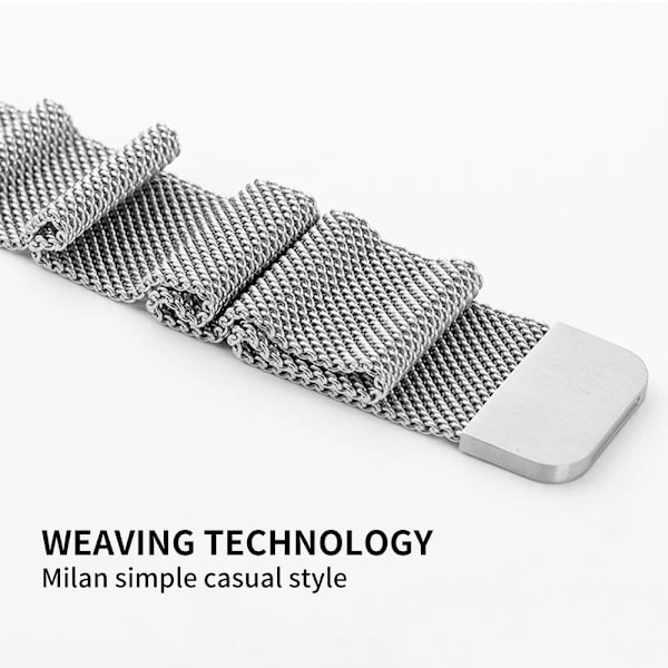 Milanese Rem För Apple Watch Band Ultra 2 49Mm 44Mm 40Mm 45Mm 41Mm 38Mm 44Mm Armband F Eller Iwat Serie 9 3 6 5 Se 7 8 Bande Champagne color 38 40 41mm