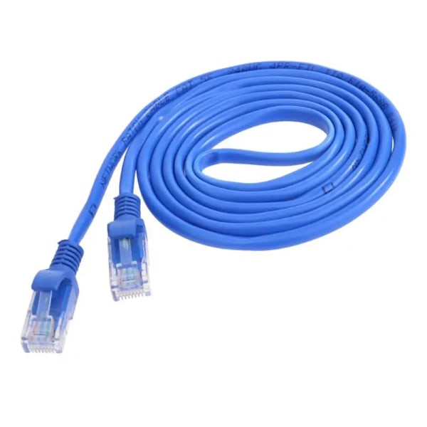Kabel Ethernet Cat5e Kabel Lan UTP CAT 6 RJ 45 Réseau Kabel 5M/10m/20m/40m Cordon De Raccordement för Ordinateur Portable Routeur RJ45 CAT6 Kabel 2m Blue A10