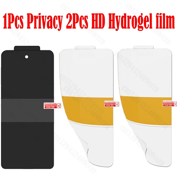 Sekretess Anti Spion Hydrogel Skyddsfilm För Nothing Phone 3a Pro 2 2a Plus HD Hydrogel Film Skärmskydd För CMF Phone 1 1Pcs Privacy 2Pcs HD For CMF Phone 1 6.67