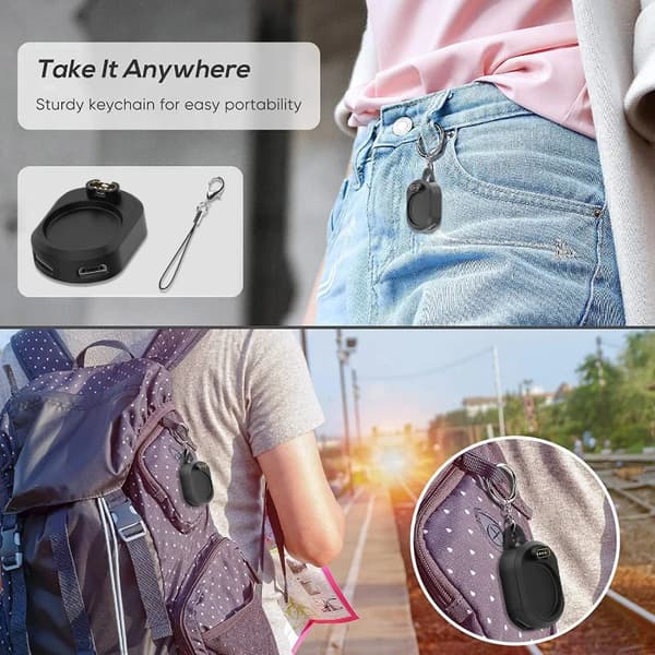 2-i-1 Typ-C/Micro USB Klockladdare Laddningskontakt Adapterbas för Garmin Forerunner 955 255/Phoenix 7 7S 7X Instinct 2S 1pcs Charger adapte
