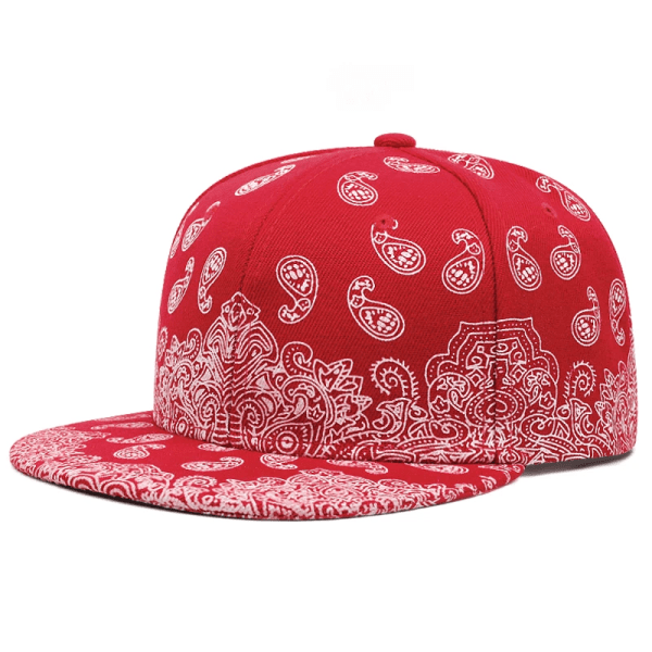 Högkvalitativ Hip Hop vintage cap för män Mode cashewnötter Blommaetikett Snapback cap för kvinnor utomhus solskyddshatt black Adjustable
