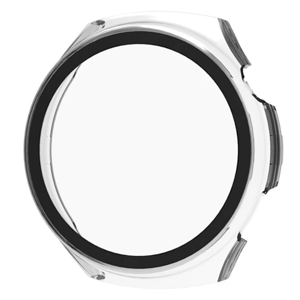 PC Fodral+9D Glas För Huawei Watch 4 Pro Fulltäckande Skärmskydd Hårt Skal För Huawei Watch 4Pro klocka 4 Fodral Tillbehör Clear For Huawei Watch 4