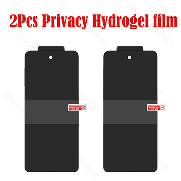 Sekretess Anti Spion Hydrogel Skyddsfilm För Nothing Phone 3a Pro 2 2a Plus HD Hydrogel Film Skärmskydd För CMF Phone 1 2Pcs Privacy Film For CMF Phone 1 6.67