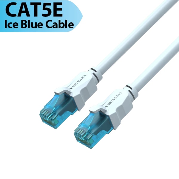 Kabel Ethernet Cat5e Kabel Lan UTP CAT 6 RJ 45 Réseau Kabel 5M/10m/20m/40m Cordon De Raccordement för Ordinateur Portable Routeur RJ45 CAT6 Kabel 2m Blue A10