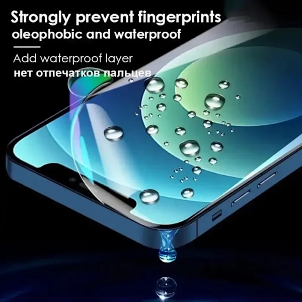 10000D Full Cover Hydrogel Film för iPhone 14 11 12 13 Pro Max 7 8 14 Plus Skärmskydd för iPhone 13 12 Mini 15 X XR XS MAX For iPhone 13 Mini Hydrogel film