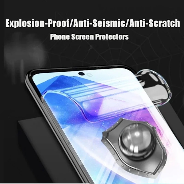 4-pack Fulltäckande Hydrogel Film för Samsung A55 A54 A15 A34 A14 A13 A53 A52 A12 A33 A23 A32 A73 A03 A50 A70 A21S Skärmskydd For Samsung A32 5G 4Pcs Hydrogel Film