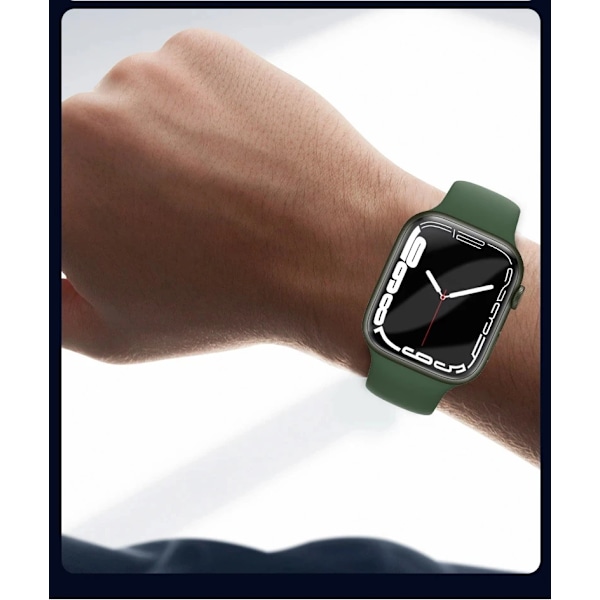 Skärmskydd för Apple Watch Series 7 6 SE 5 9 8 3 4 1 2 Mjuk Hydrogel Film Skydd för Iwatch 49mm 44mm 40mm 45mm 41mm 5pcs 40mm
