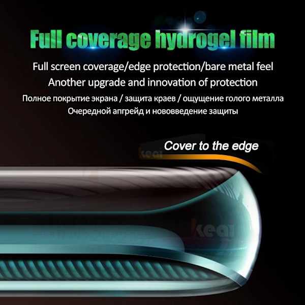 Fullständigt täckande hydrogelfilm för Huawei P20 P30 P40 P50 Lite Pro skärmskydd för Mate 40 30 20 10 Pro Lite mjuk film, ej glas For Mate 10 Lite 3 Pieces