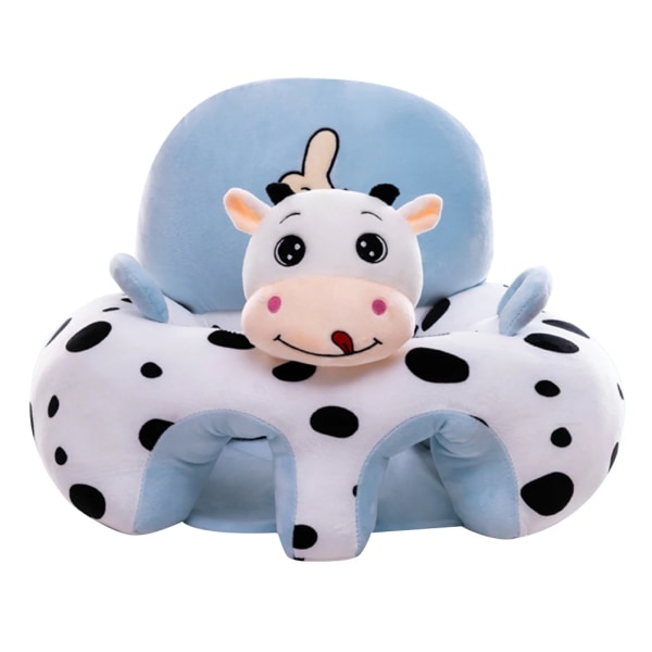 Baby Plush Chair Tecknad Baby Seat Soffa Stöd Rese Mjuk Stol utan Filler A