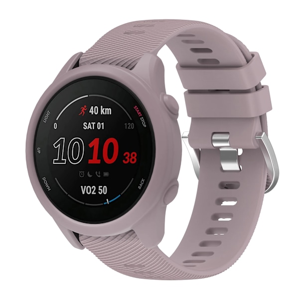 Mjukt silikonskyddsfodral för Garmin Forerunner 255 265 skyddsskal ram stötfångarskydd Red Forerunner 255 265