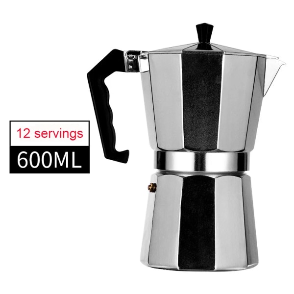 Cafetière Espresso Italienne, Filtre Latte, Cafetière, Maison et Restaurant, 50ml, 300 ml, 450ml 600ml