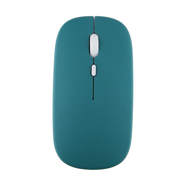 Bluetooth -mus för iPad Samsung MatePad Lenovo MiPad Android Windows Tablet Batteri Trådlös mus för bärbar bärbar dator Dark Green