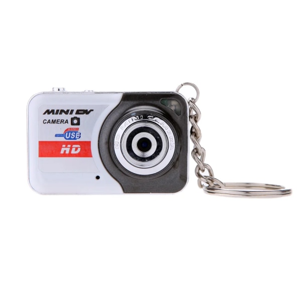 X6 Minikamera Bärbar Ultra Mini High Denifition Digitalkamera Mini DV-stöd 32GB TF-kort med mikrofonpresenter för barn black