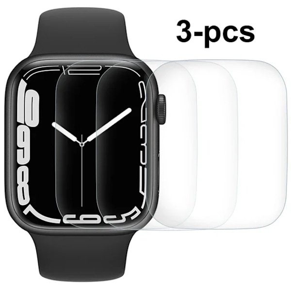 Skärmskyddsfilm för Apple Watch Series 10 46mm 42mm Mjuk TPU Hydrogel HD Klar Film för iWatch 10 42MM 46MM Tillbehör 3PCS Series 10 46MM