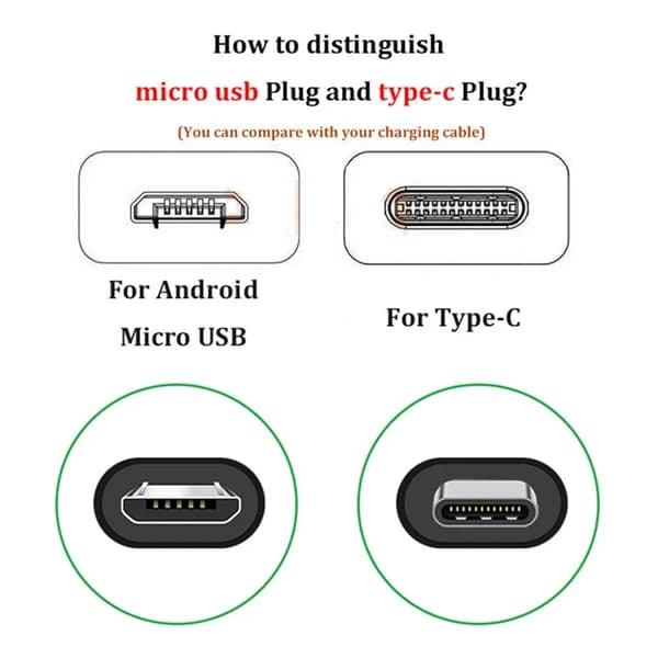 Laddare för Xiaomi Redmi 5V 2A EU Typ-C Micro USB Kabel Telefonladdare för Redmi Note 11 10 9 3 4 6 7 8 8T Pro 4X 5 5S EU Plug Micro Cable