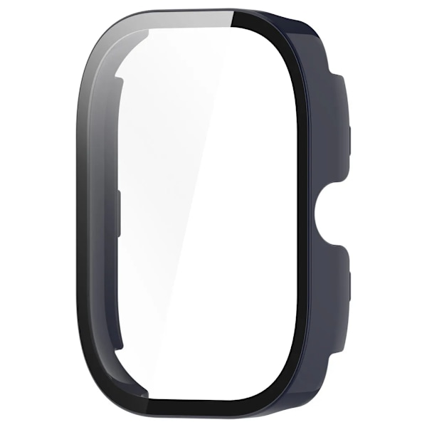 Hårt PC-skal + Härdat glas för Redmi Watch 5 Smartwatch Skärmskydd Glas Skal Tillbehör Navy Blue Redmi Watch 5