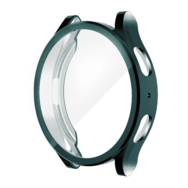 Klockfodral för Samsung Galaxy Watch 4/5/6 40mm 44mm Skärmskydd TPU Allround Stötfångare Skyddande Skal för Watch 6 40mm44mm Dark Green Galaxy Watch 6 40mm