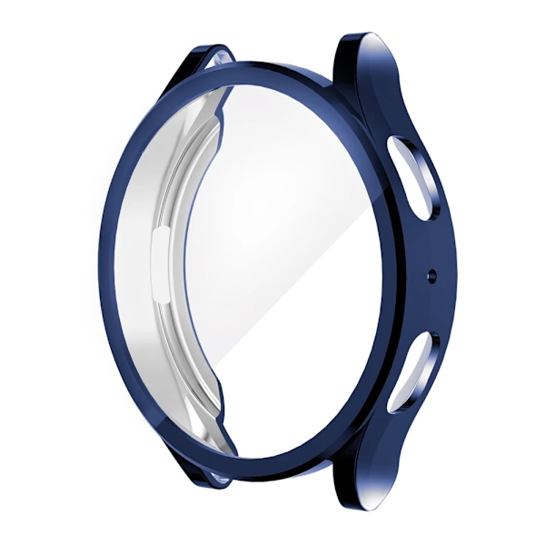 Klockfodral för Samsung Galaxy Watch 4/5/6 40mm 44mm Skärmskydd TPU Allround Stötfångare Skyddande Skal för Watch 6 40mm44mm Midnight blue Watch 6 Classic 43mm