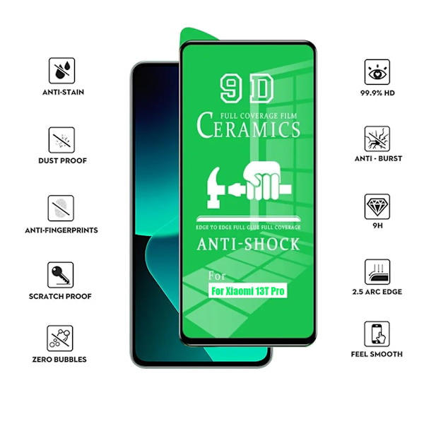 4 ST För Xiaomi 13T 14T Pro Matt Keramisk Film för Xiaomi 12T 11T 10T 9T Skärmskydd för Xiaomi 12 11 Lite 5G NE Inte Glas For Xiaomi 11T 2Clear 2Matte