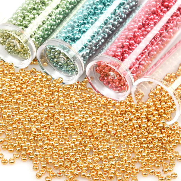 12 gram tjeckiska glasfröpärlor Uniform 2.0 seedbeads för smyckenstillverkning DIY-armband halsband örhängen PZ1212
