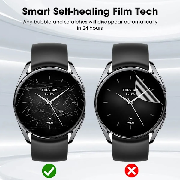 För Xiaomi Watch S3 S1 Active HD Hydrogel Film Mjukt TPU Skyddsfilm Skärmskydd För Mi Watch S3 42MM 46MM S1Pro Inte Glas For Xiaomi S1 1PCS