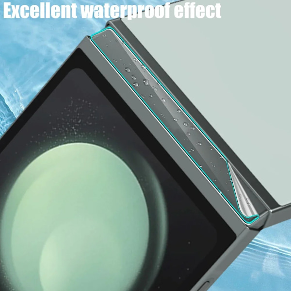 Flip5 Hydrogel Film För Samsung Galaxy Z Flip 5 5G Mjuk HD Full Täckning Gångjärnsskydd Repskydd Skärmskydd För ZFlip5 4in1 Set For ZFlip 5