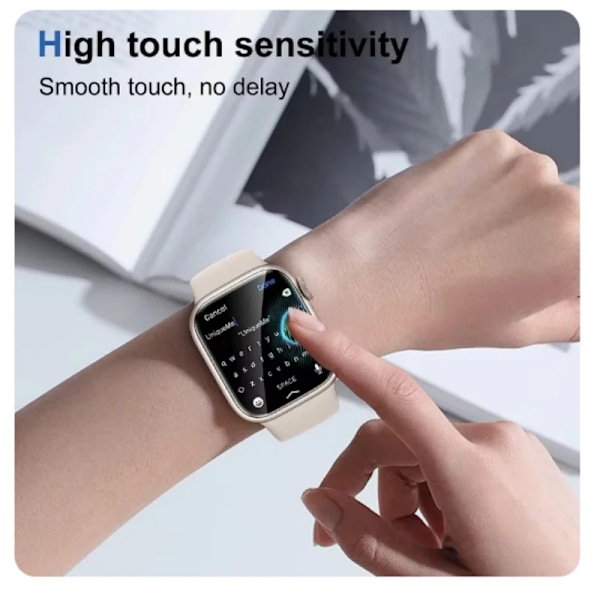 Skärmskyddsfilm för Apple Watch 45mm 41mm 40mm 46mm 42mm 44mm 38mm för mjuk hydrogelfilm iWatch Series 10 SE Ultra 2 49mm 1pcs 41mm Series 7 8 9