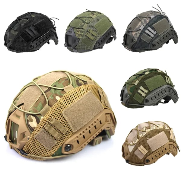 1st taktiskt cover för Fast MH PJ BJ hjälm Airsoft Paintball Army cover Militära tillbehör Hjälmskydd Aor-1