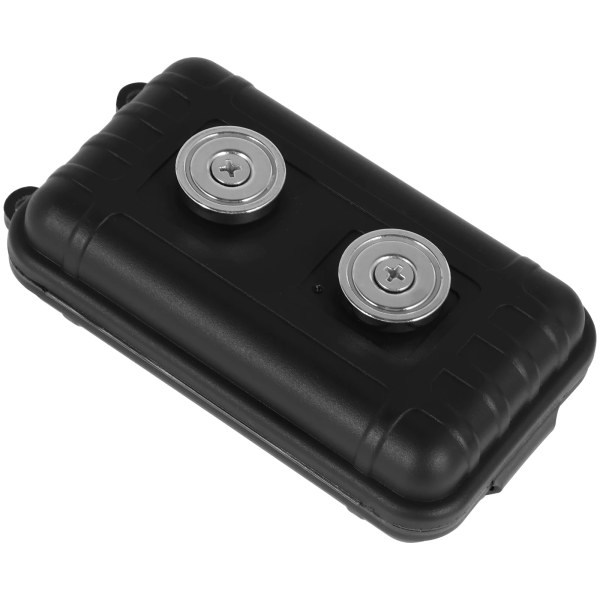 Stash Car Key Box Creative Magnetic Key Case Portable Hide Key Holder Safe Emergency Anti-Rost Nyckelhållare för hemlig hemlig låda A