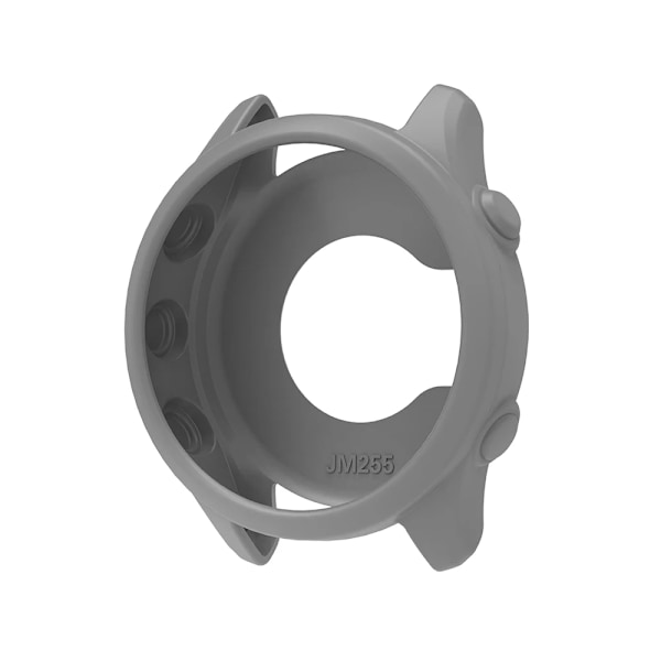 Mjukt silikonskyddsfodral för Garmin Forerunner 255 265 skyddsskal ram stötfångarskydd Gray Forerunner 255 265