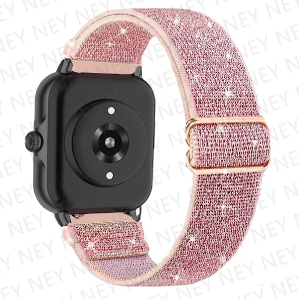 Glänsande elastiskt armband för Amazfit gts 4-3-2-2e-mini/bip-U-S-lite/Stratos 2 20mm/22mm band Böhmisk Pride armband gtr-4-3-3pro-2e flash pink 05 22mm watch band