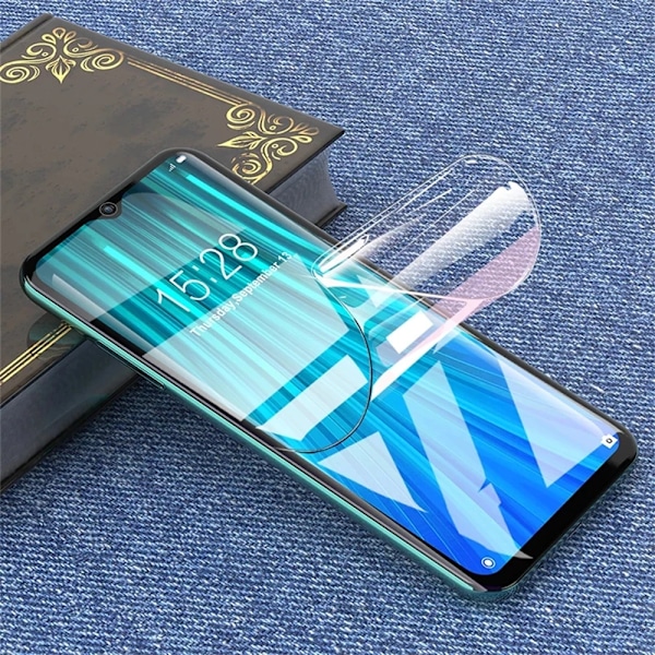 1-3 st Hydrogel Film för Xiaomi Poco F5 F4 F3 X5 X3 X4 GT M4 10T 11T Pro Full Cover Skärmskydd för Redmi Note 12 11 10 9 For Redmi Note 8 1 Pieces