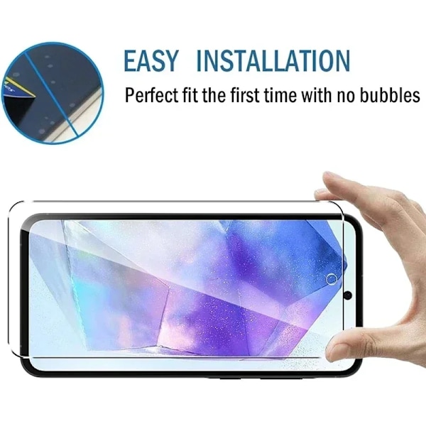5-pack Skärmskydd för Samsung A55 A15 A54 A34 A13 A14 A53 A52 A12 A33 A52S A32 A35 A71 A72 A51 A22 S10E S20FE Härdat Glas For Samsung M51 5 Pieces